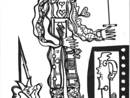 heleno the musicien and his cat 2